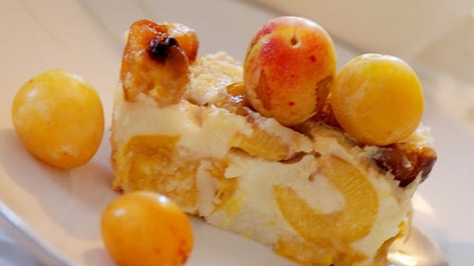 Clafoutis amandine aux mirabelles