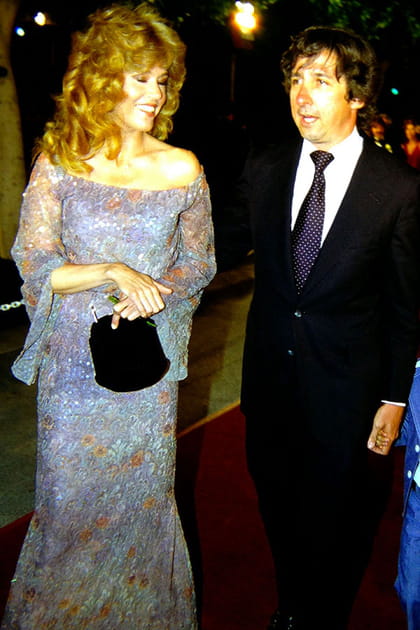 Jane Fonda en longue robe à motifs