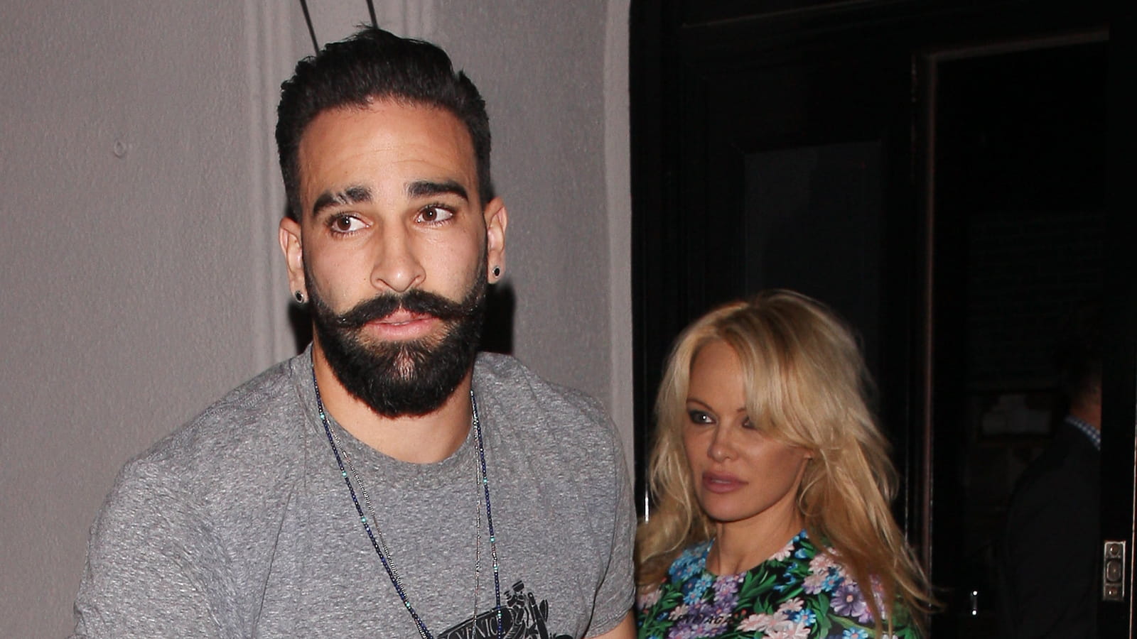 Pamela Anderson et Adil Rami