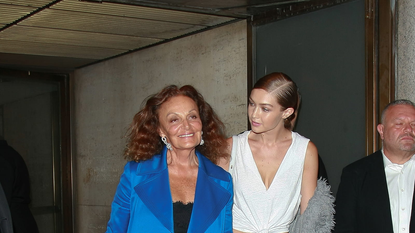 Diane Von Furstenberg et Gigi Hadid
