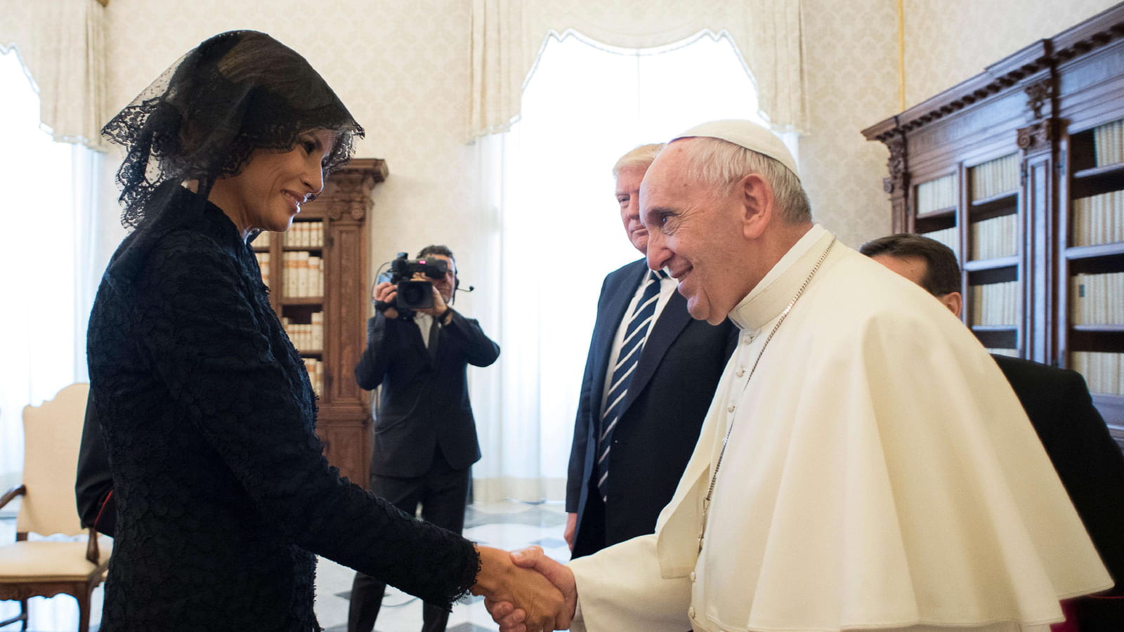 Melania Trump et le pape François