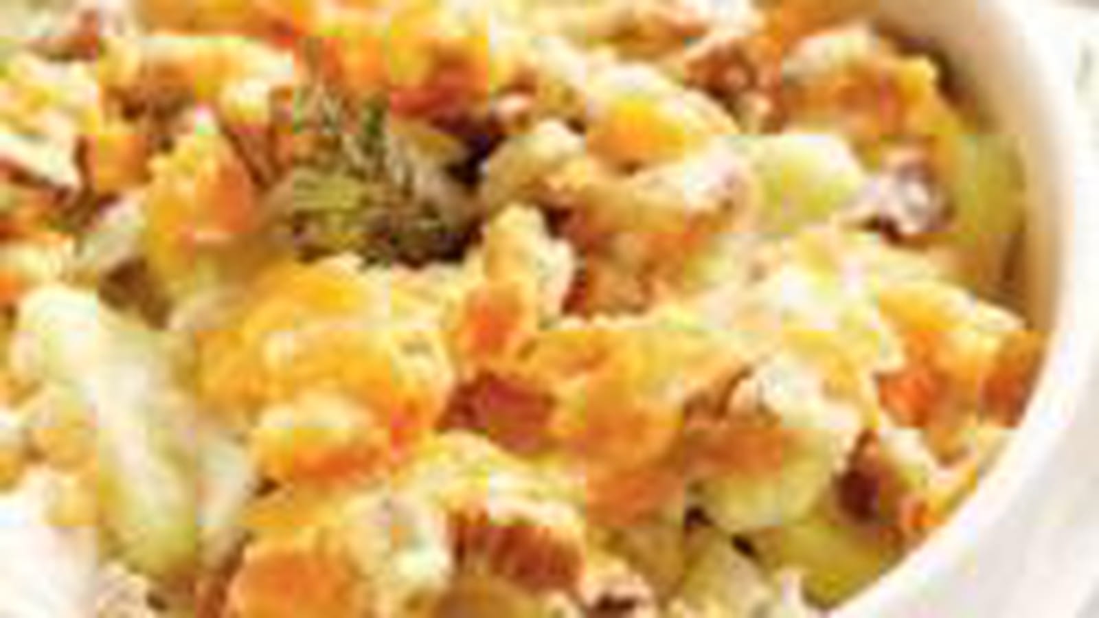 Crumble patate mimolette colin