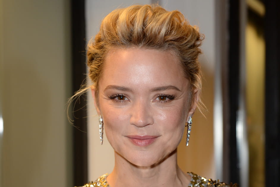 Le chignon rock de Virginie Efira