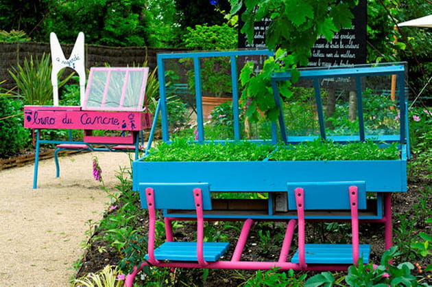 Le jardin de la ville de Bitche