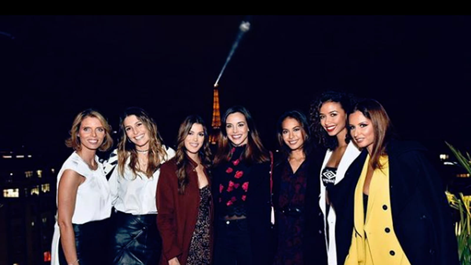 Sylvie Tellier, Laury Thilleman, Iris Mittenaere, Marine Lorphelin, Vaimalama Chaves, Flora Coquerel, Malika Menard