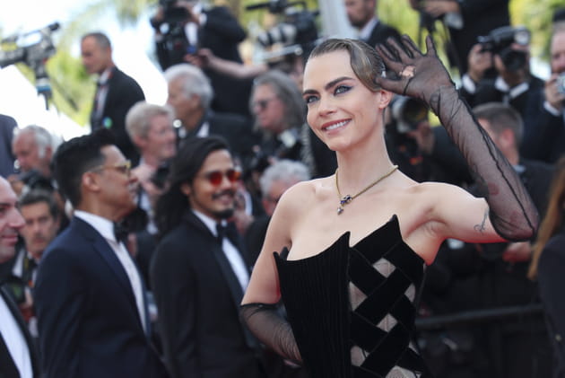 Cara Delevingne, &agrave; la projection de "L'Innocent" le 24&nbsp;mai