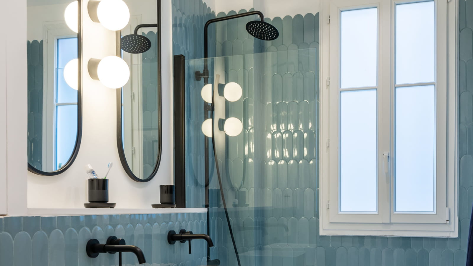 Salle de bains après 