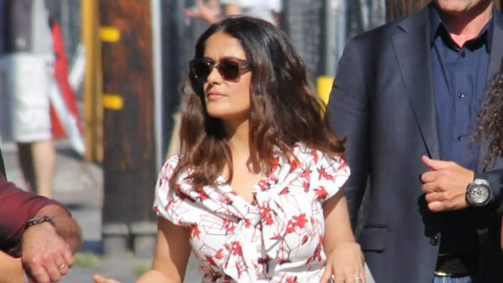 Salma Hayek le 3 août 2016