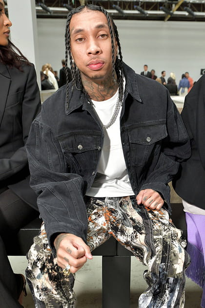 Tyga au d&eacute;fil&eacute; Mugler