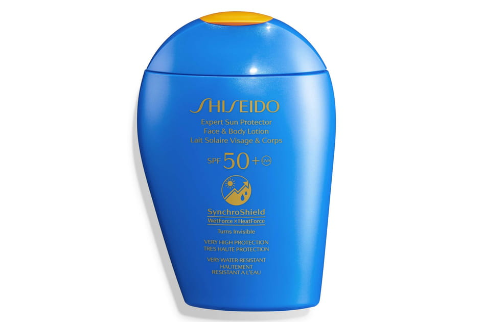 Cr&egrave;me Solaire Visage SPF50+ SynchroShield de Shiseido