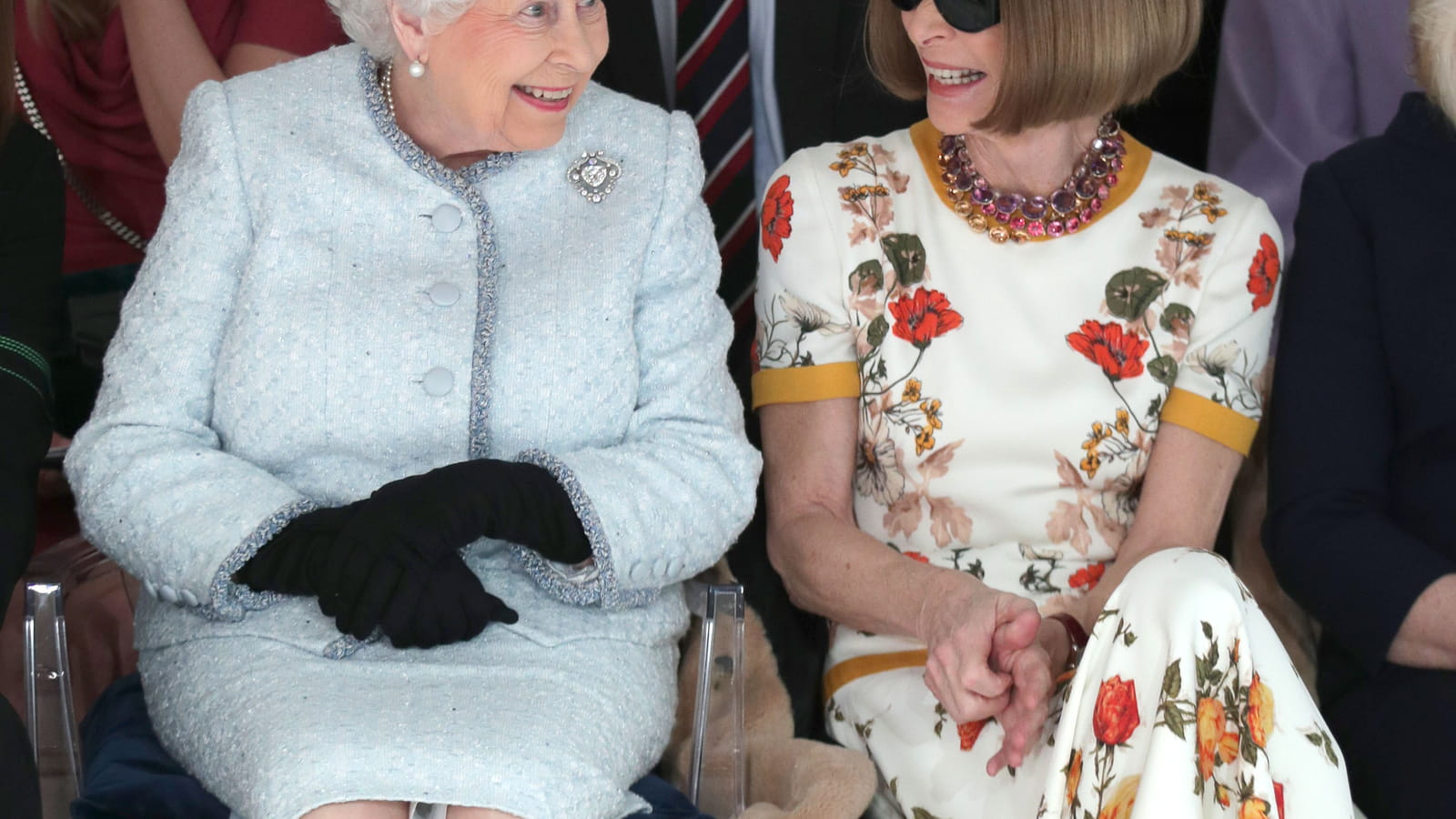 Avec Anna Wintour, en 2018