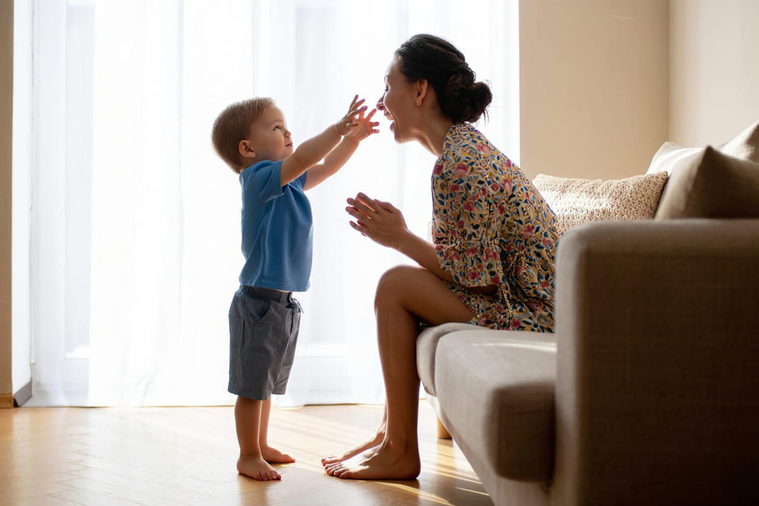 The number of times our child pronounced the word “mom” on a day