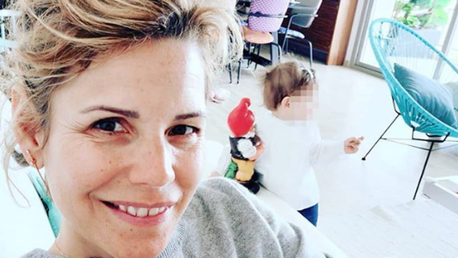 Laura Tenoudji et sa fille Bianca