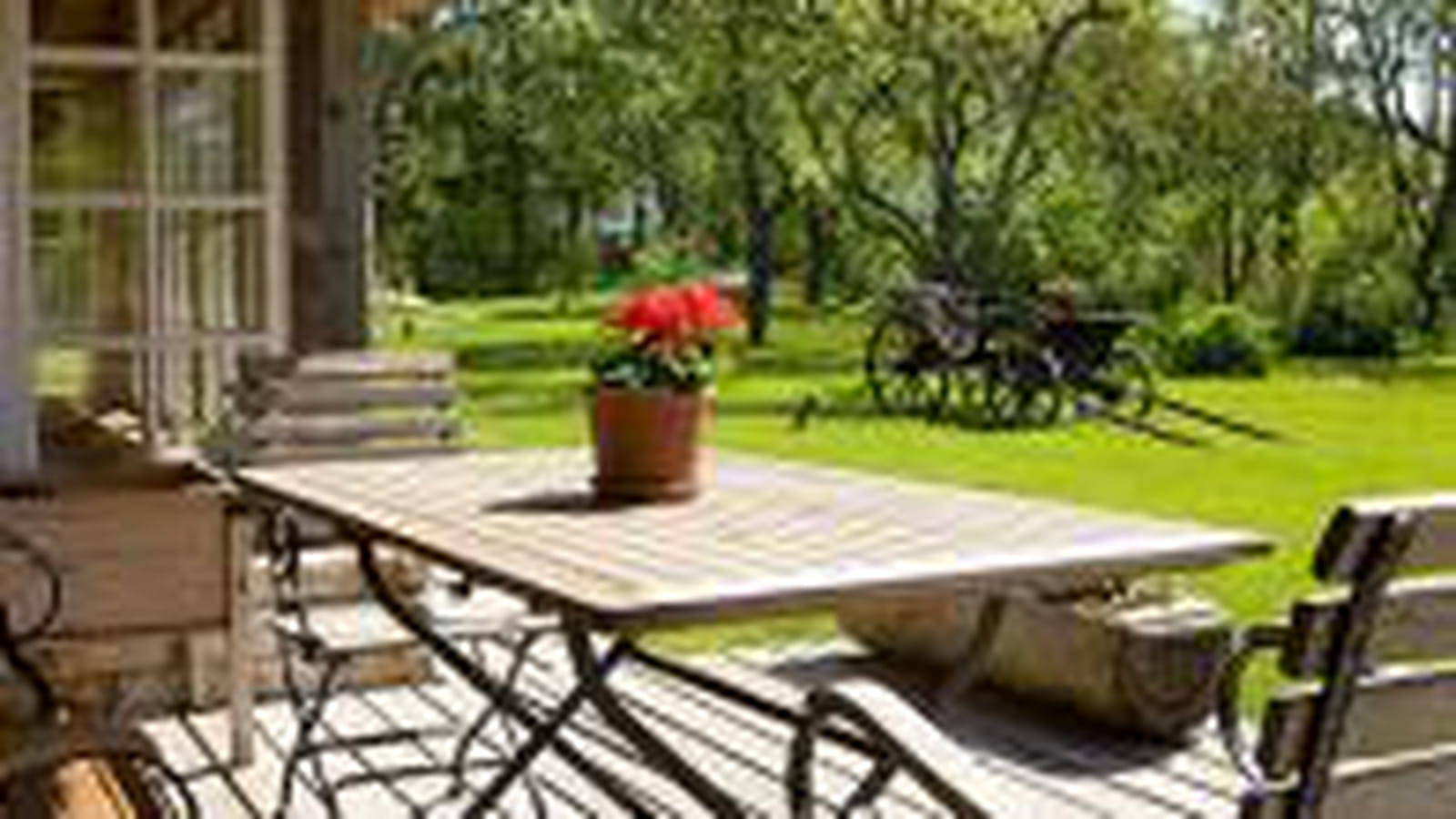 Terrasse bucolique
