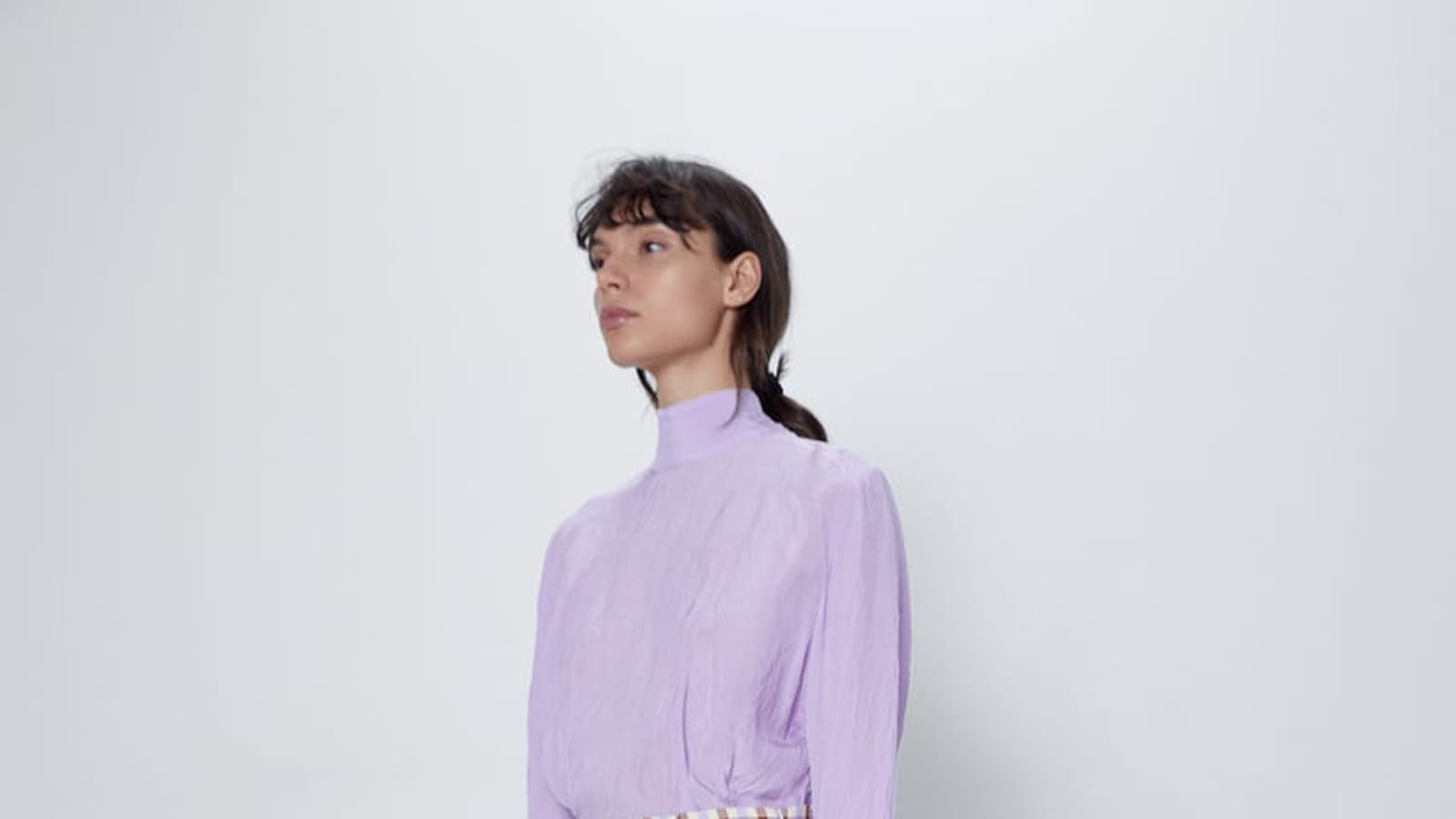 Blouse mauve 
