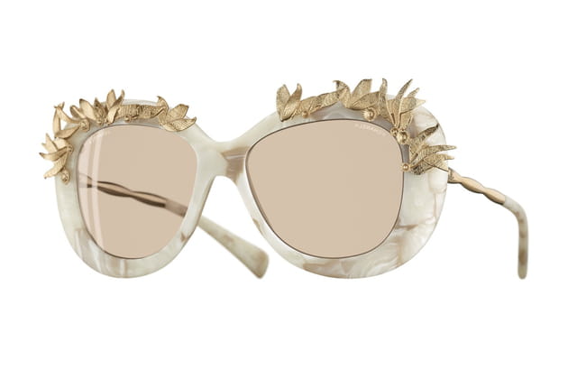 Lunettes de soleil feuilles de Chanel