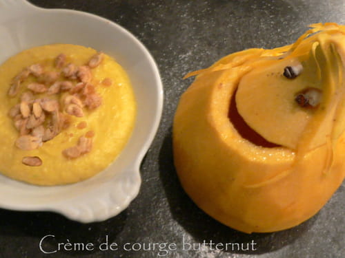 Crème de courge butternut