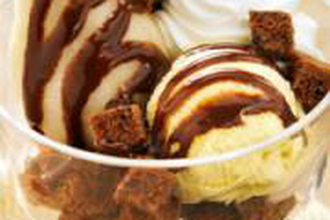 Poire Belle Hélène en verrine