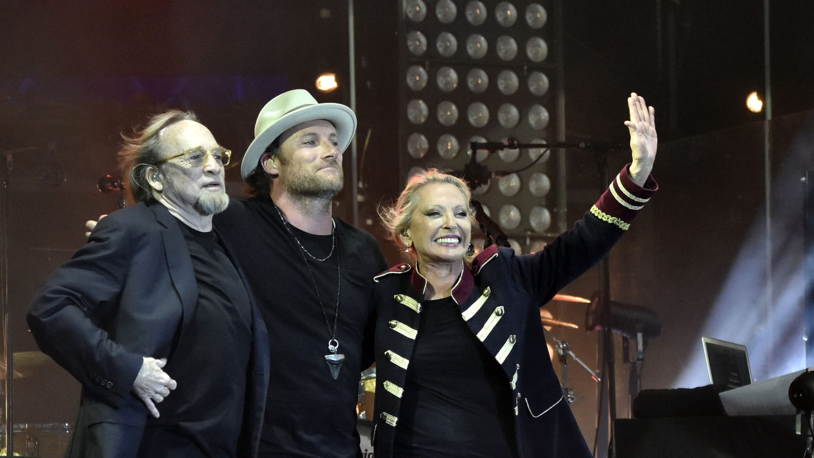  Stephen Stills, Christopher Stills et Véronique Sanson