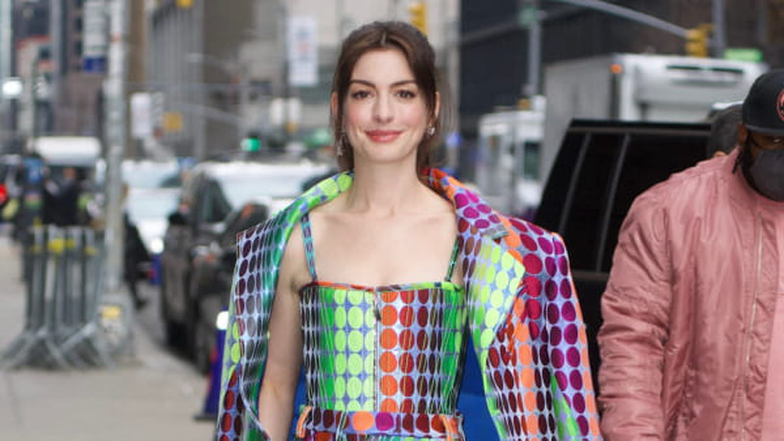 Anne Hathaway le 15 mars 2022