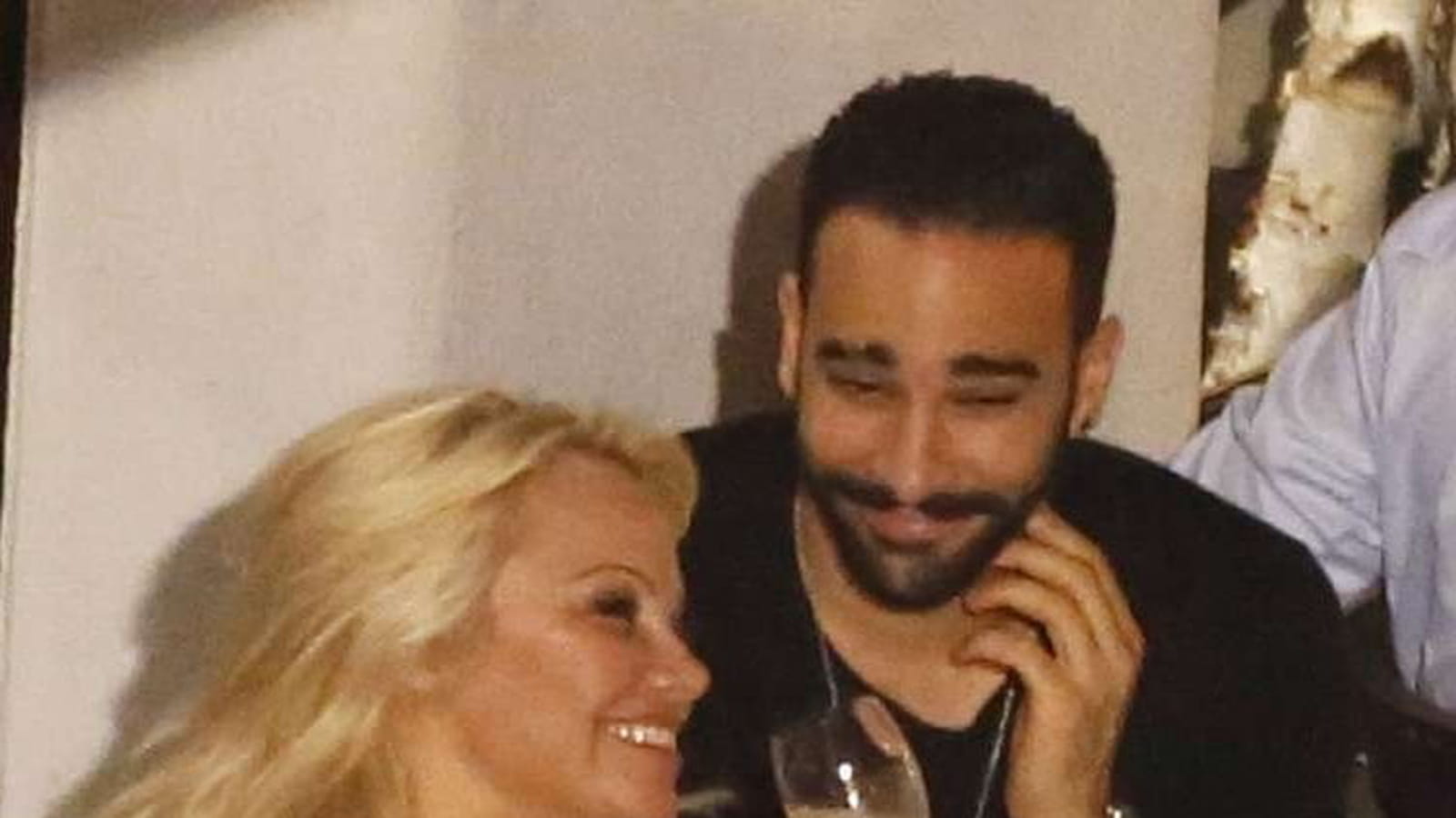 Pamela Anderson et Adil Rami