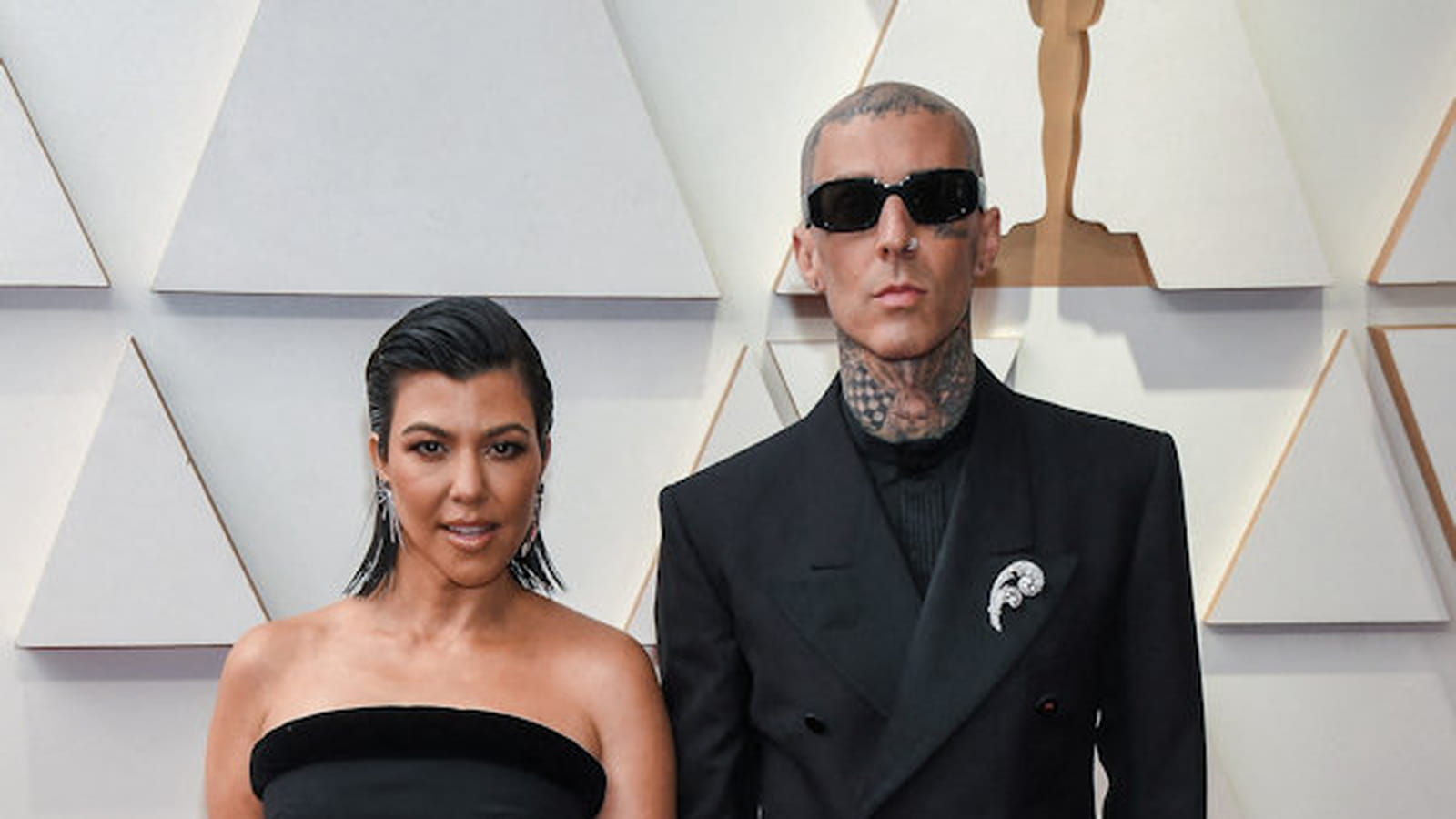 Kourtney Kardashian et Travis Barker