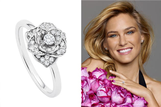Bar Refaeli, une rose parmi les roses chez Piaget