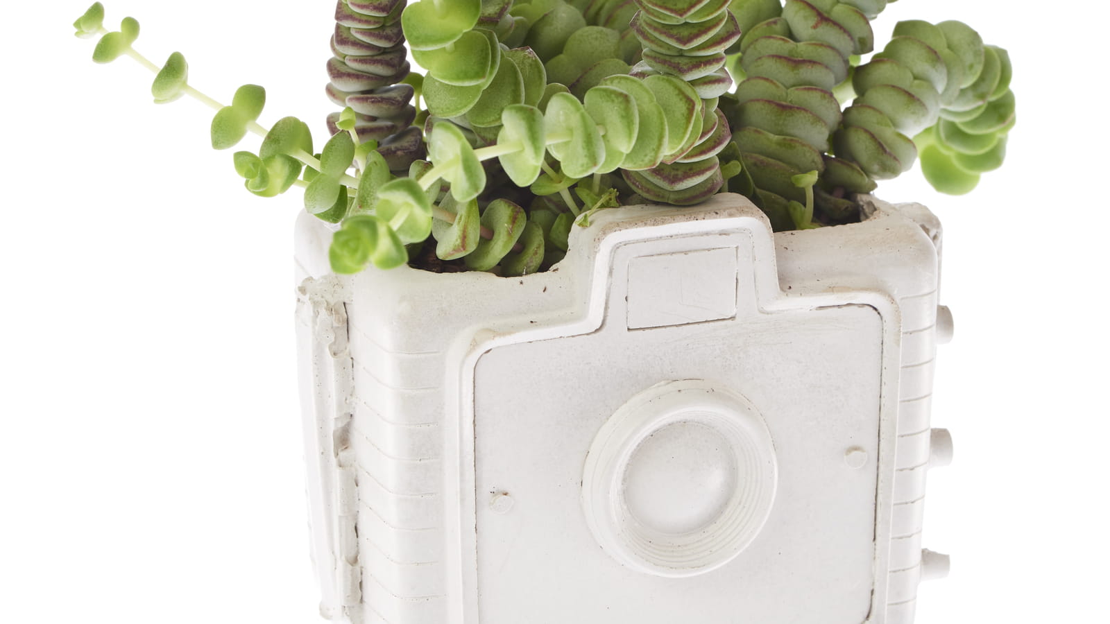 Pot caméra planteur chez Etsy