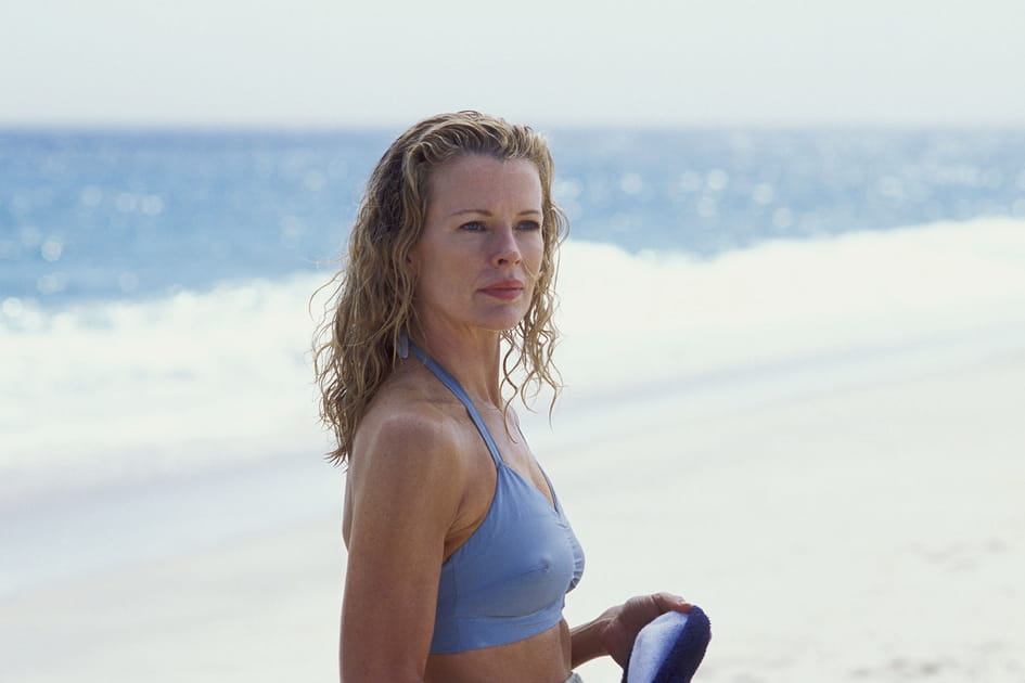 Le wet look de Kim Basinger