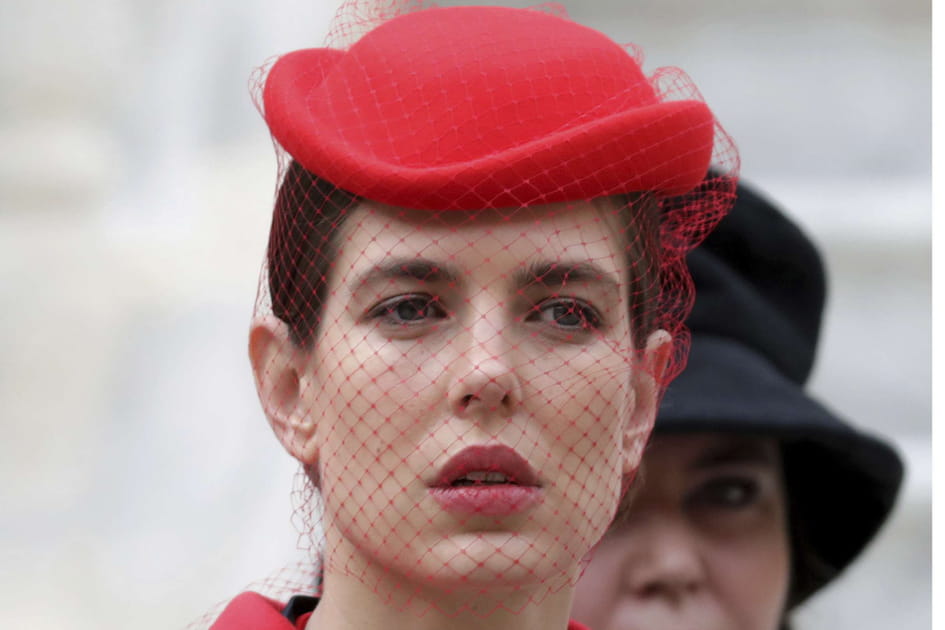 Le chignon de princesse  de Charlotte Casiraghi