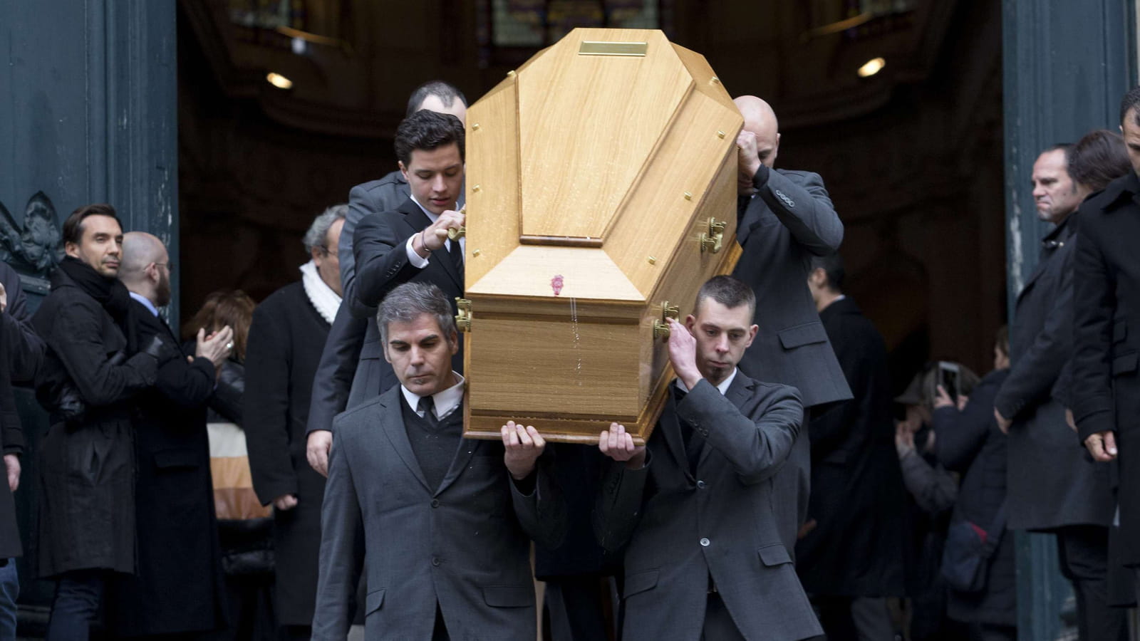 La sortie de l'église 