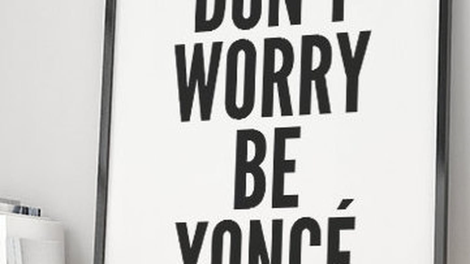 Dont worry be once