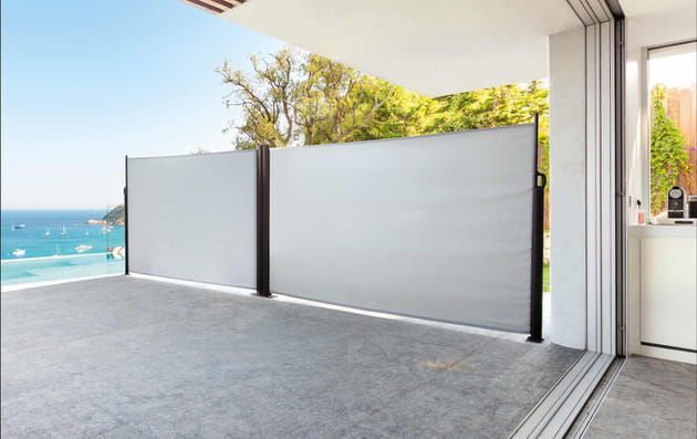 Le brise-vue r&eacute;tractable