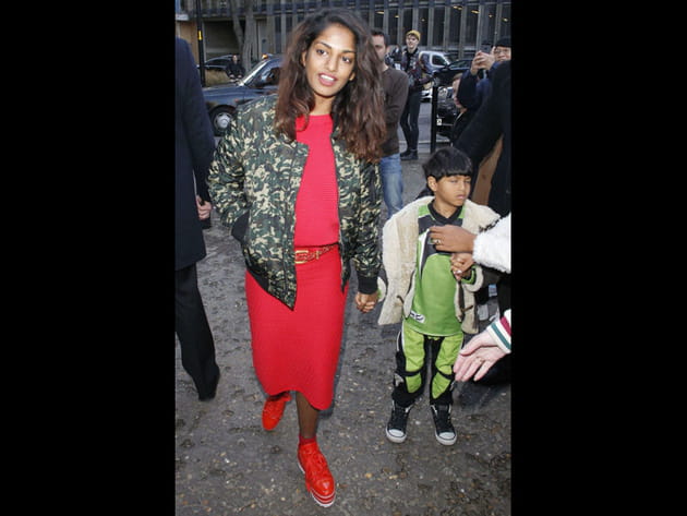 MIA au défilé Topshop Unique