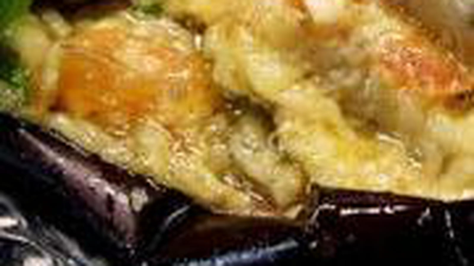 Aubergine farcie et saumon