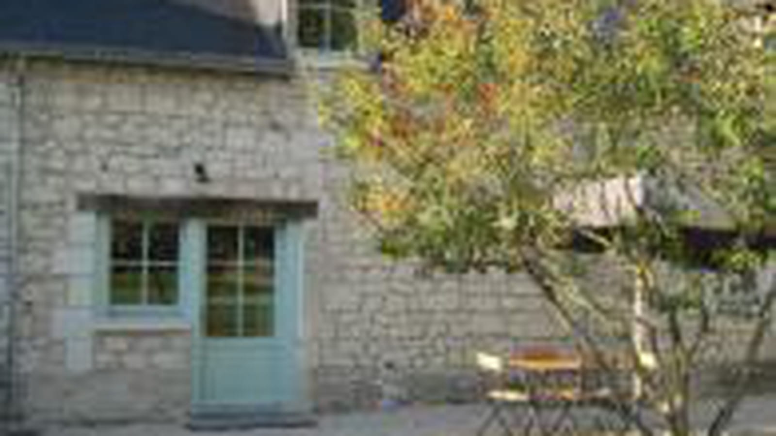 Extérieur du gîte après