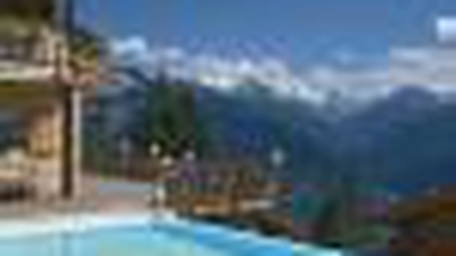 En montagne