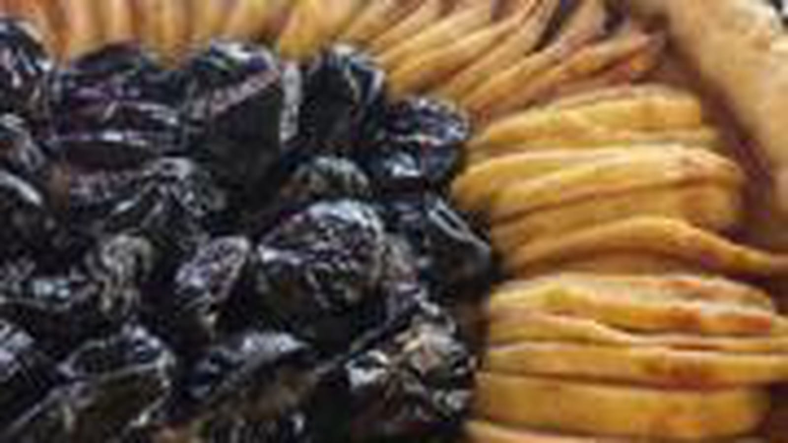 Tarte pommes et pruneaux