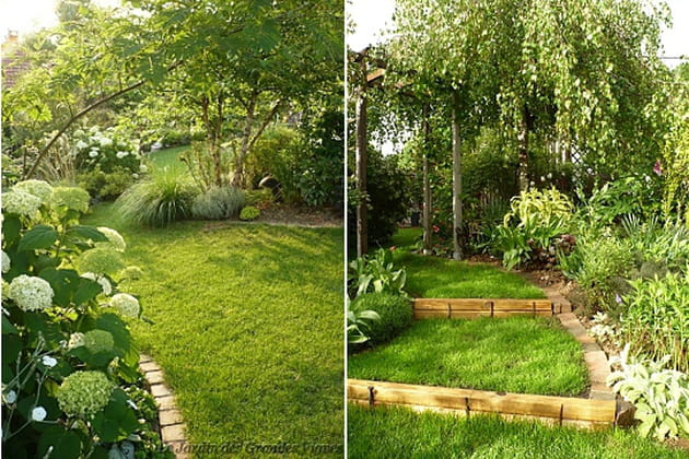 Passez la porte pour découvrir le reste du jardin