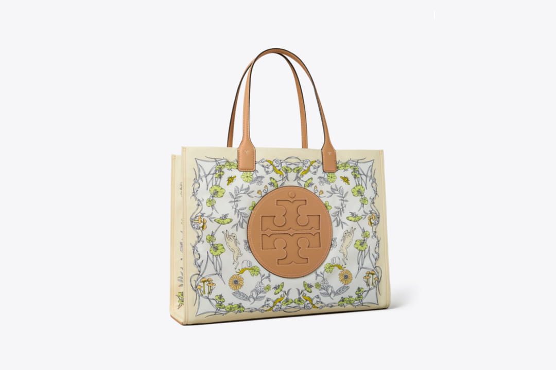 Sac Cabas Jean Paul Gaultier Classique 100% Coton - Imprimé Rose - Dimensions 33x30cm - Neuf