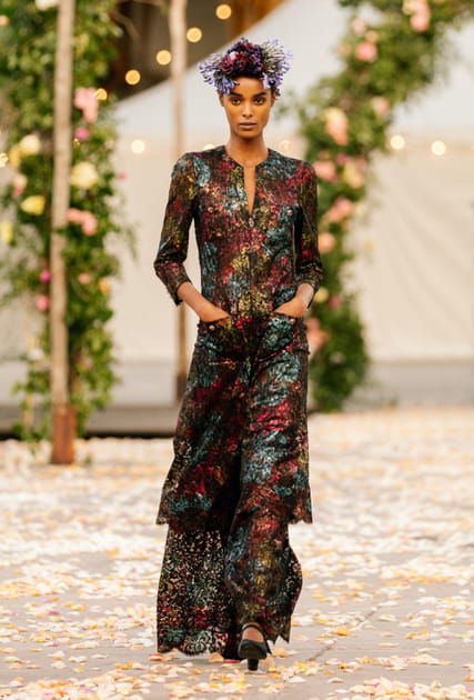 Chanel Haute Couture printemps-&eacute;t&eacute; 2021&nbsp;look 23