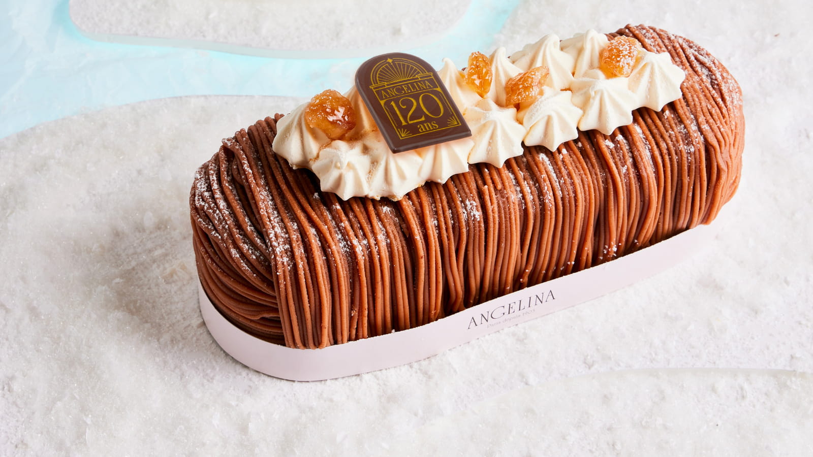 Bûche Mont-Blanc de Angelina