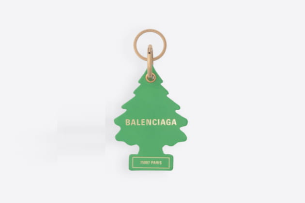 Le porte-clés sapin sent bon de Balenciaga