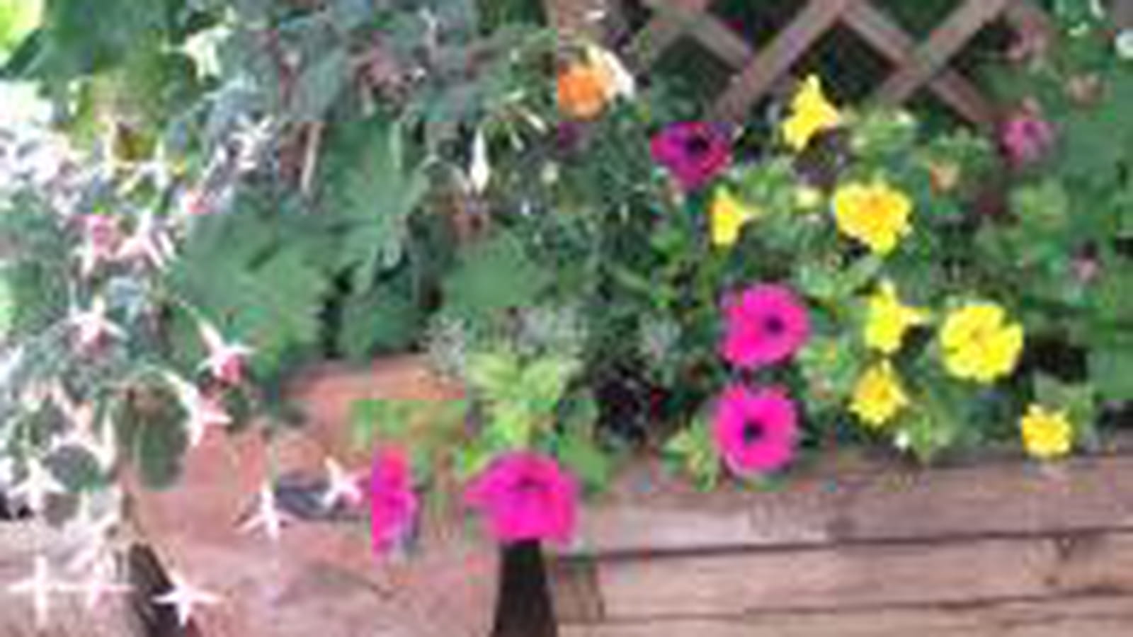Bacs à fleurs