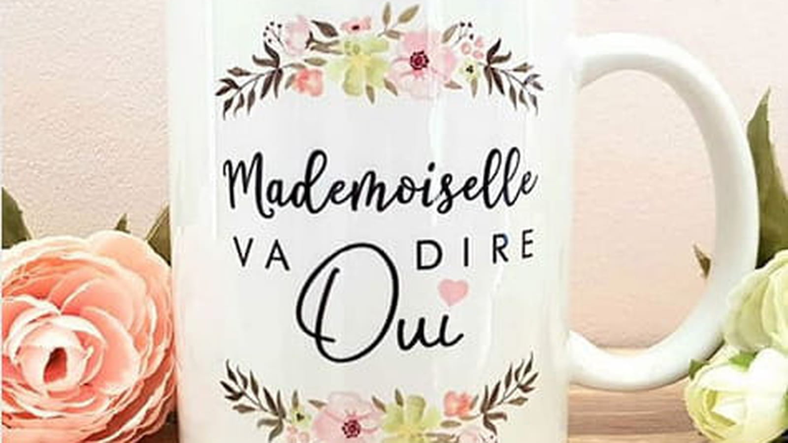 Une tasse pour la mariée