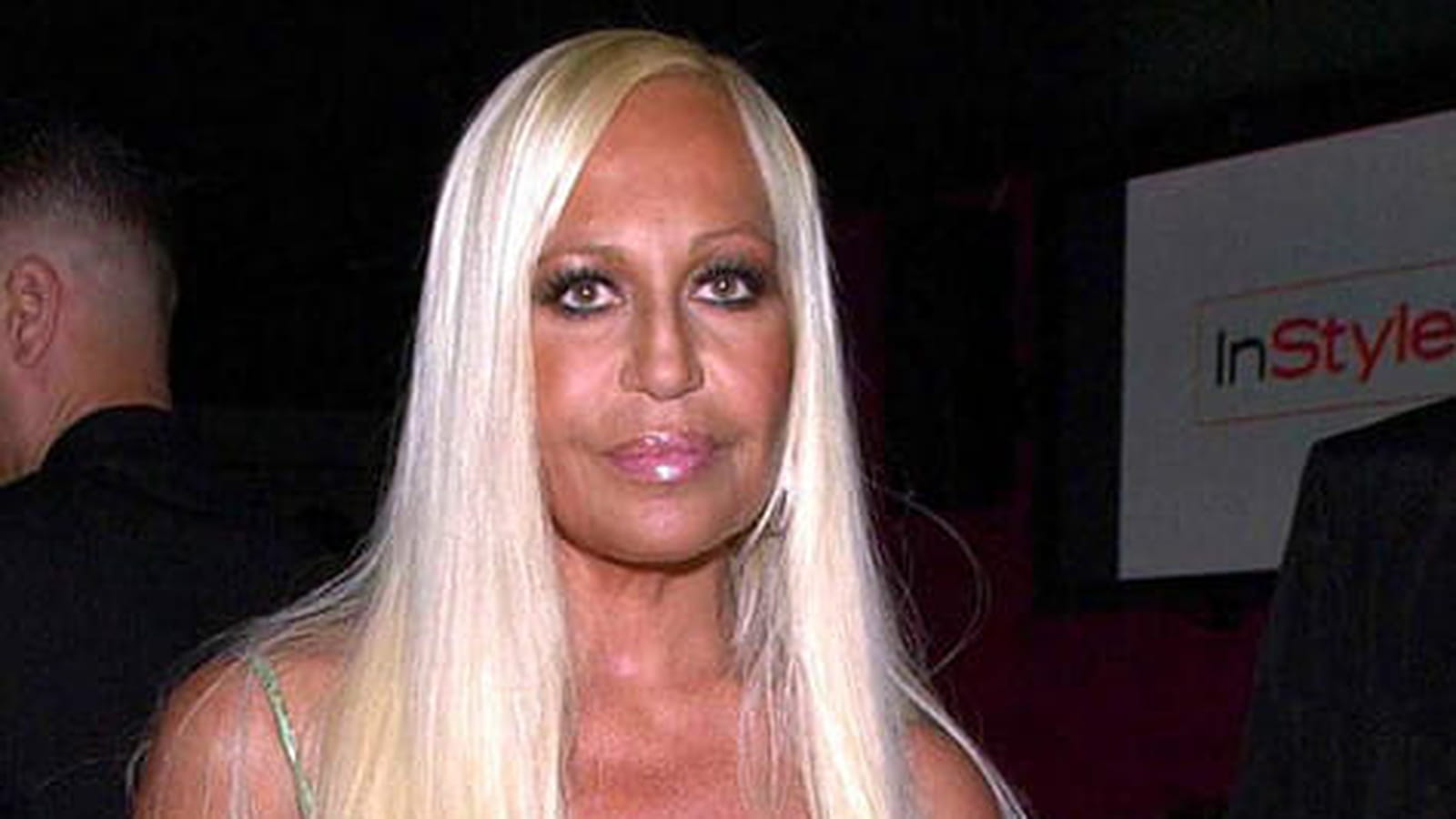 Donatella Versace le 16 mars 2003