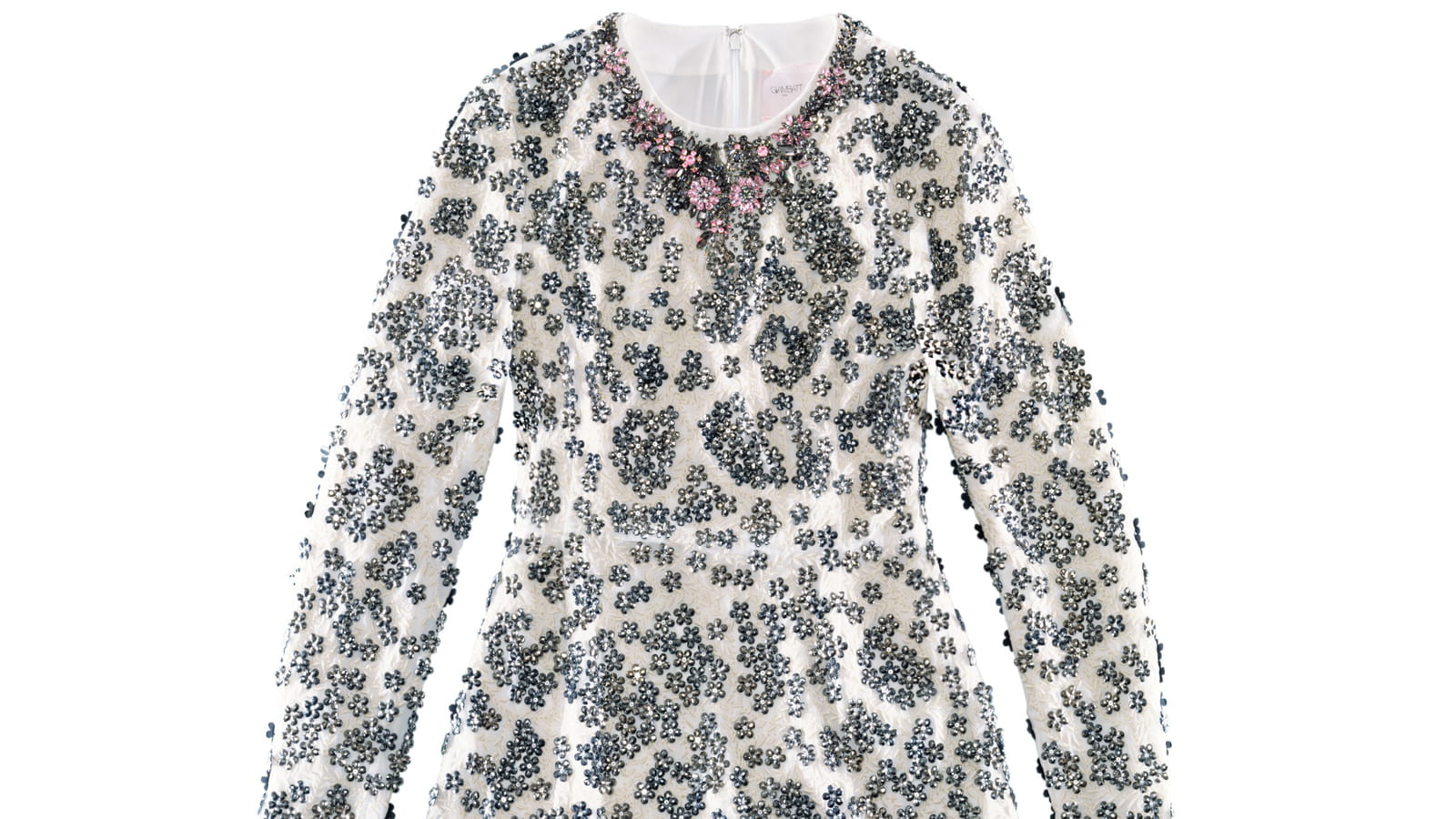 Robe noire et blanche 