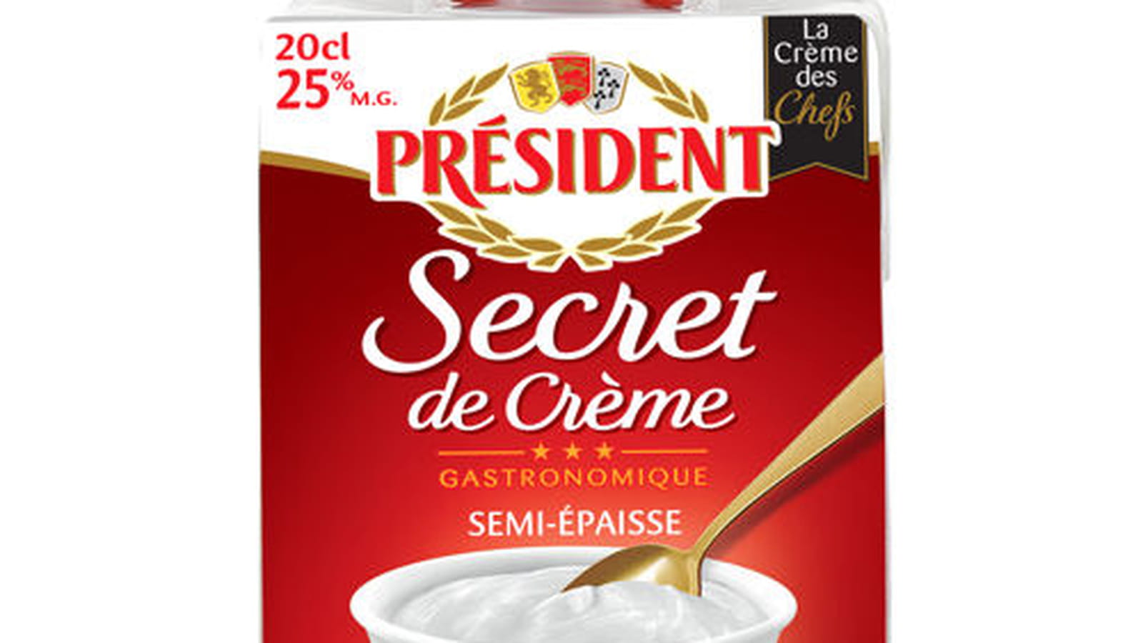 Secret de crème de Président