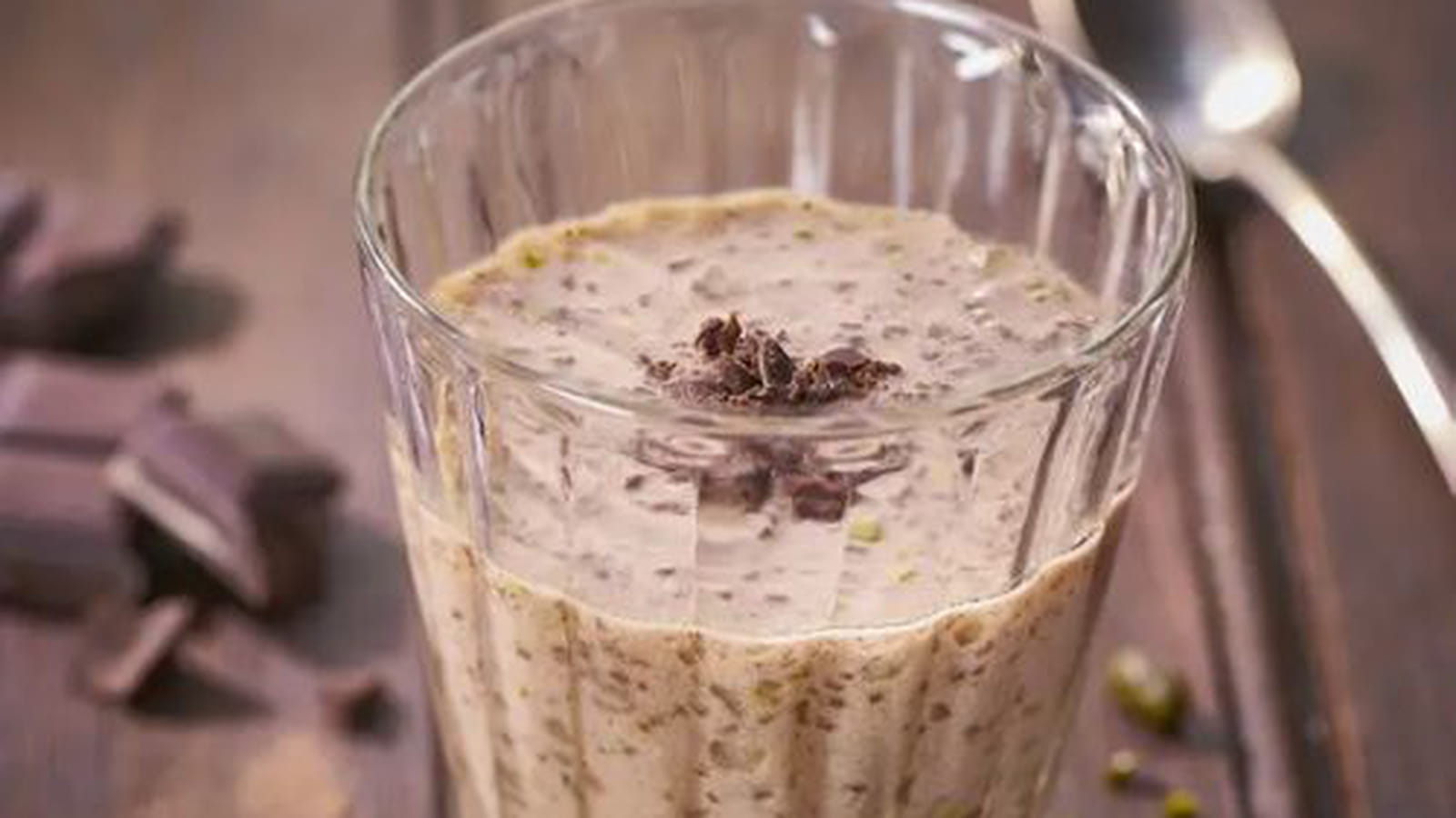 Crème dessert vegan tapioca Tipiak au lait de noisette chocolat et pistache (sans œuf)