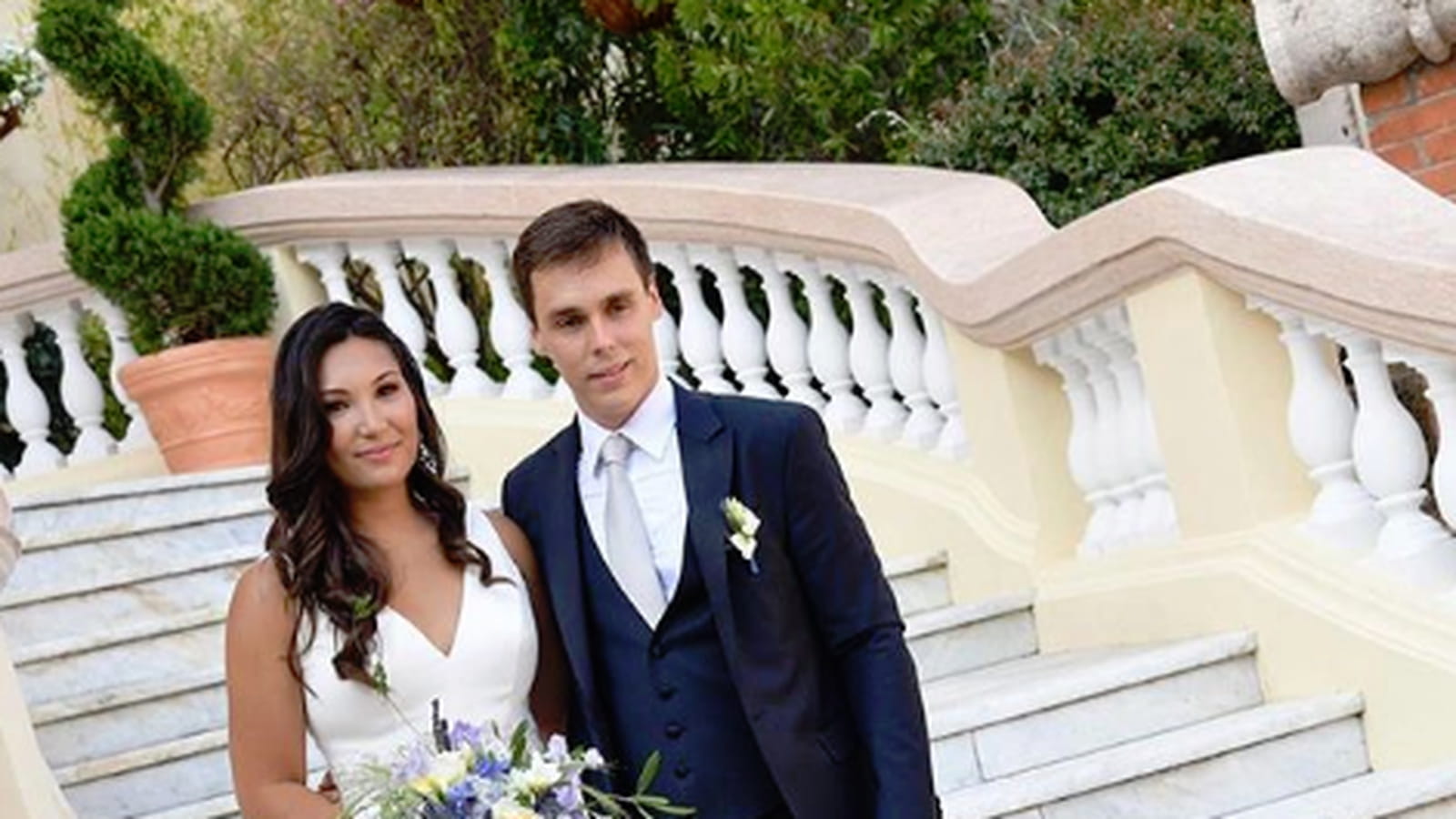 Marie Chevallier et Louis Ducruet